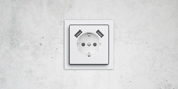 SCHUKO® USB-Steckdose bei Elektro Schäfer GmbH & Co.KG in Würzburg