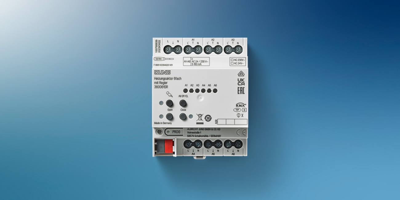 KNX Heizungsaktor 6-fach bei Elektro Schäfer GmbH & Co.KG in Würzburg