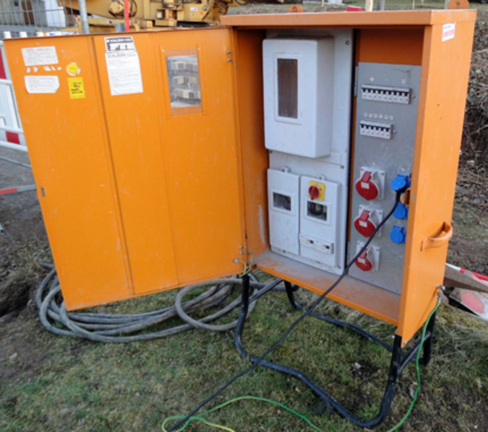 Baustromkasten bei Elektro Schäfer GmbH & Co.KG in Würzburg