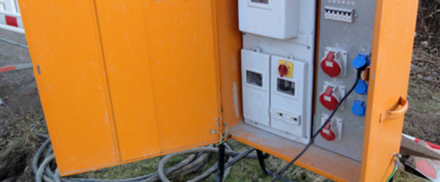 Baustrom bei Elektro Schäfer GmbH & Co.KG in Würzburg