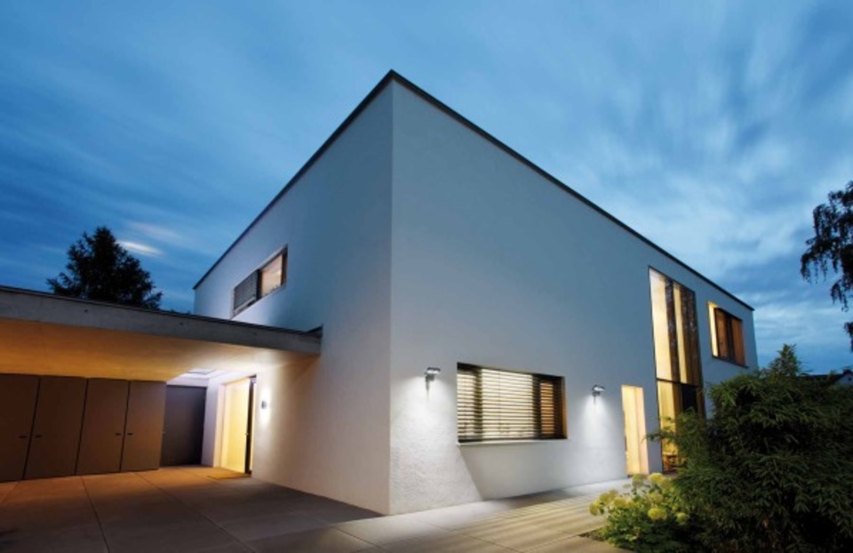 Aussenbeleuchtung bei Elektro Schäfer GmbH & Co.KG in Würzburg